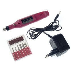 FREZARKA MINI Z FREZAMI MM1600 RÓŻOWA TNS